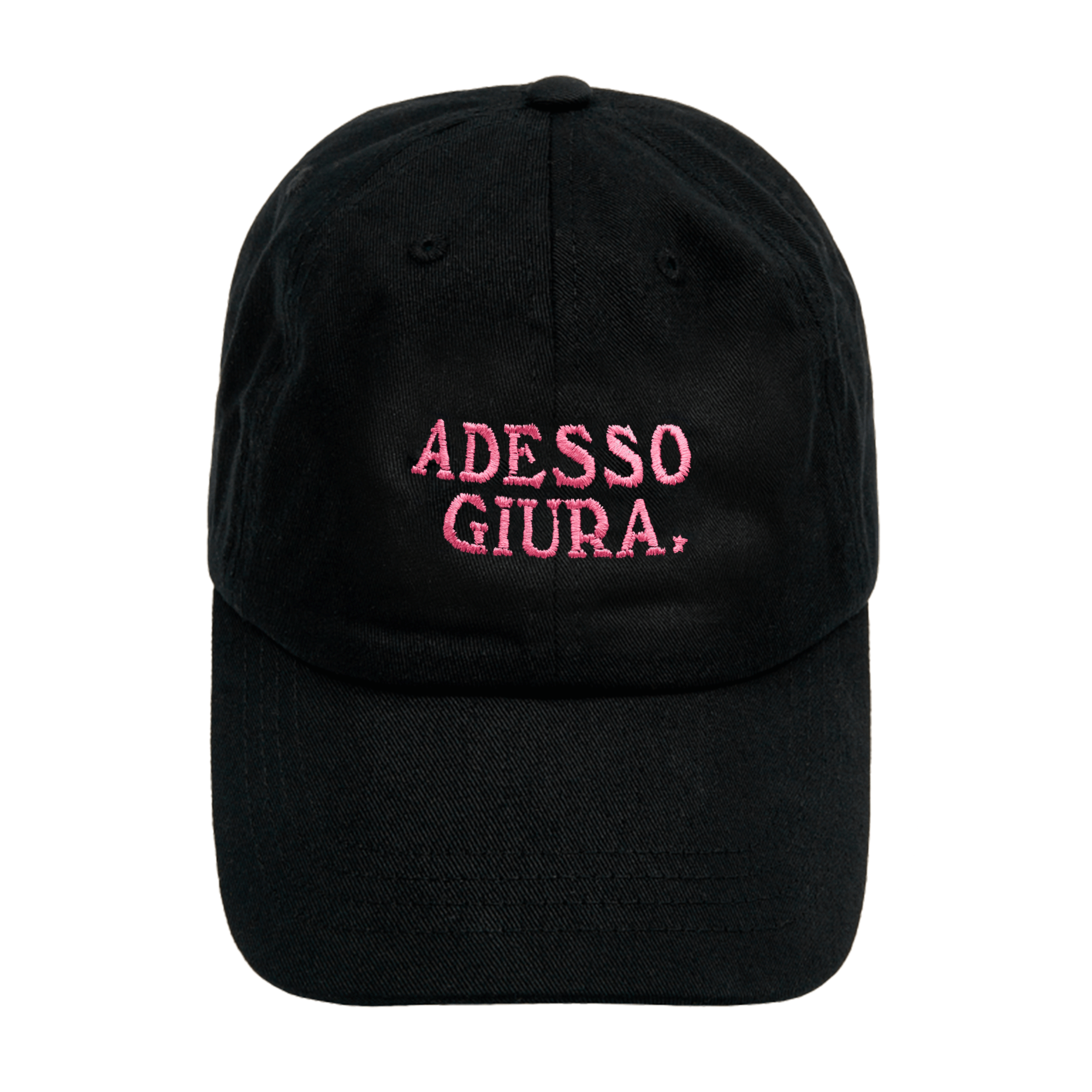 Cappellino "Adesso giura" Black