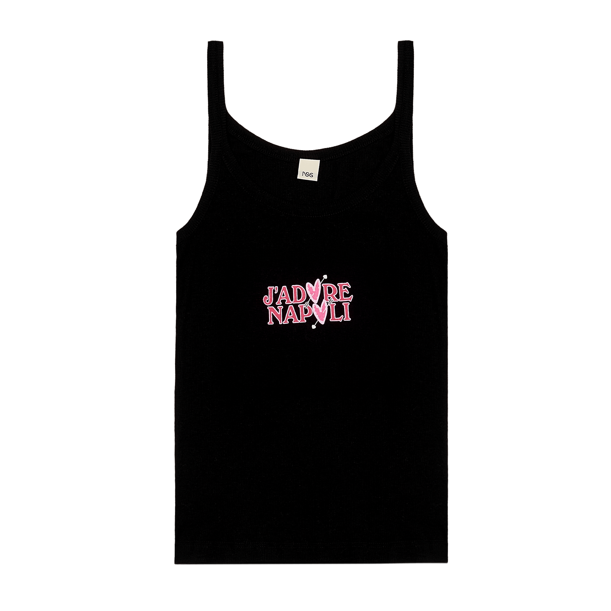 Arrow Heart Tanktop Black