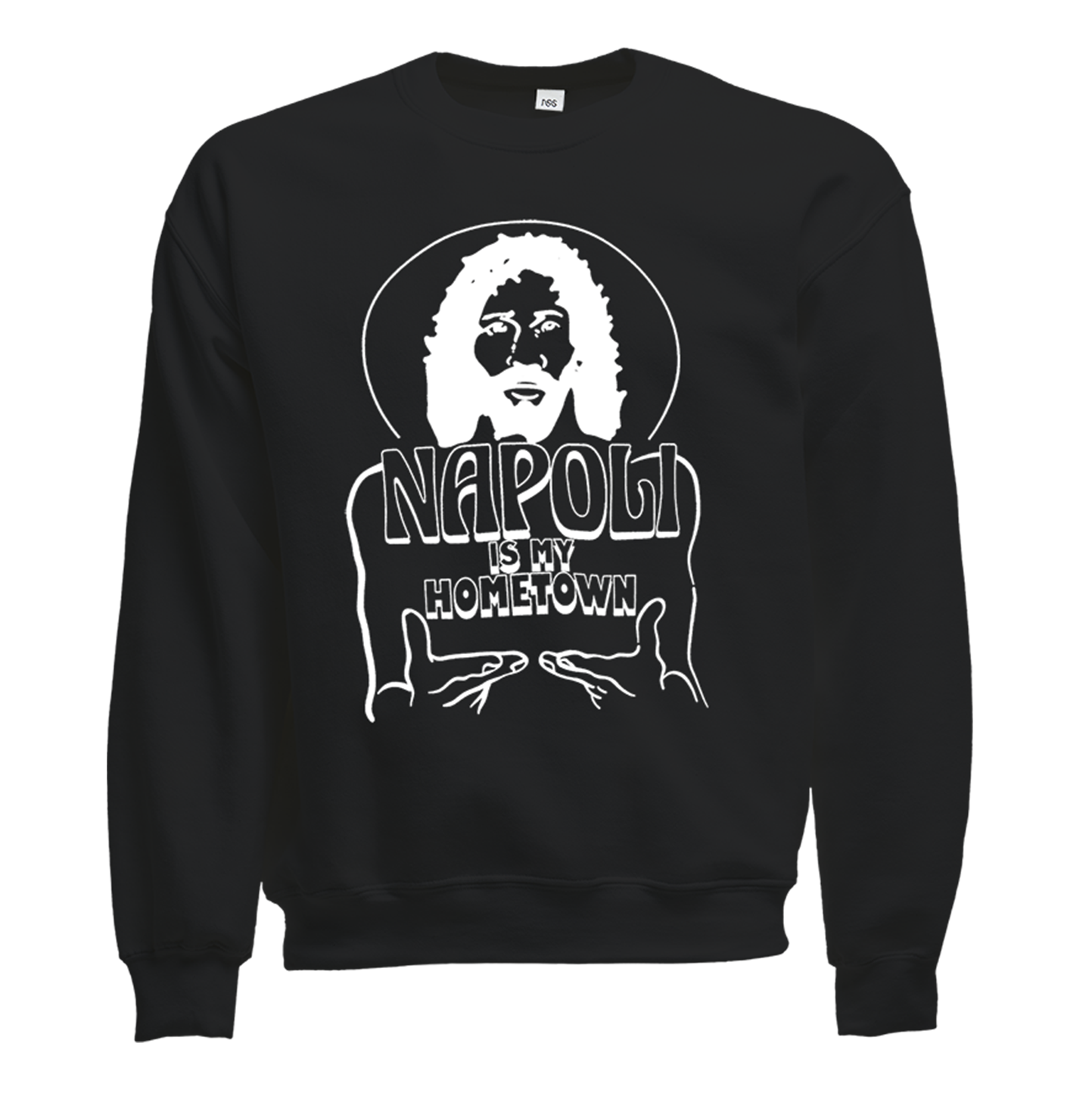 Jesus Napoli Sweatshirt Black