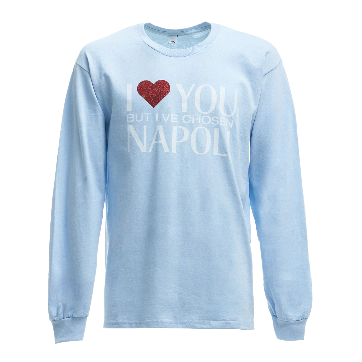 Love Napoli Long-sleeved tee Baby blue