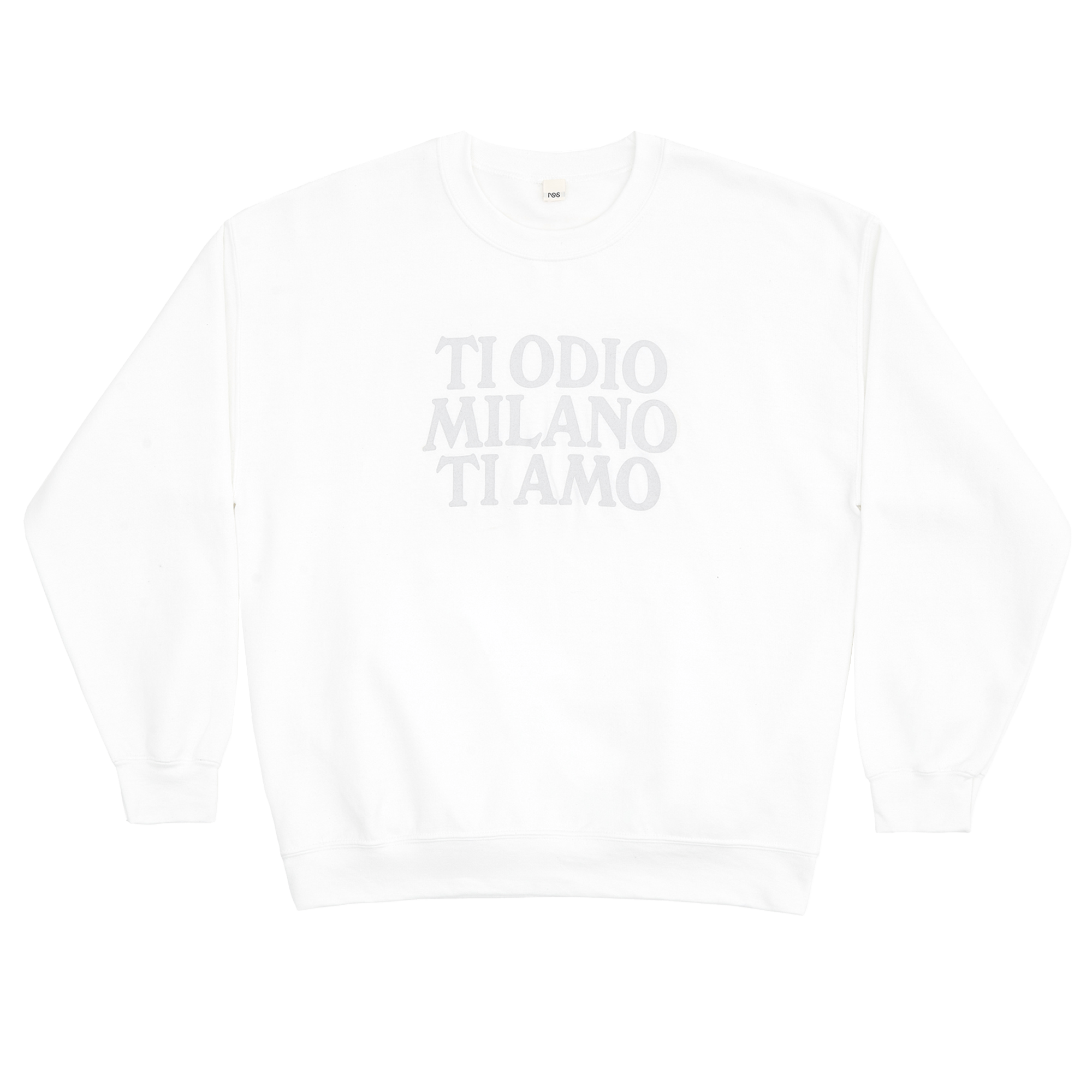 Sweatshirt White/Grey
