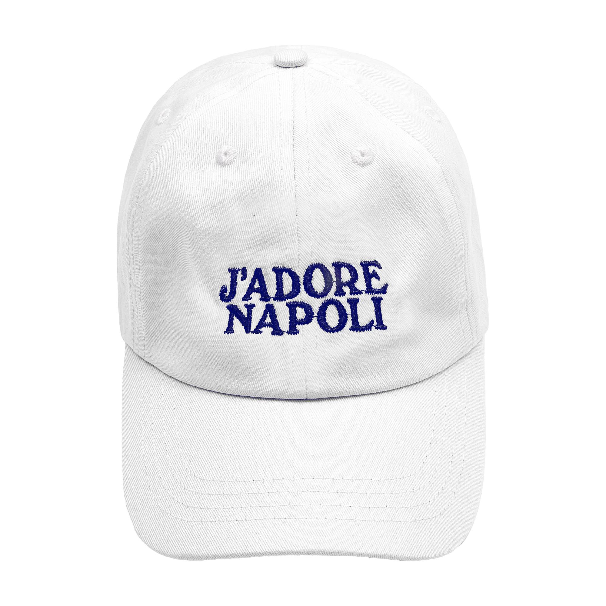 Cappellino J'Adore Napoli White/Blue