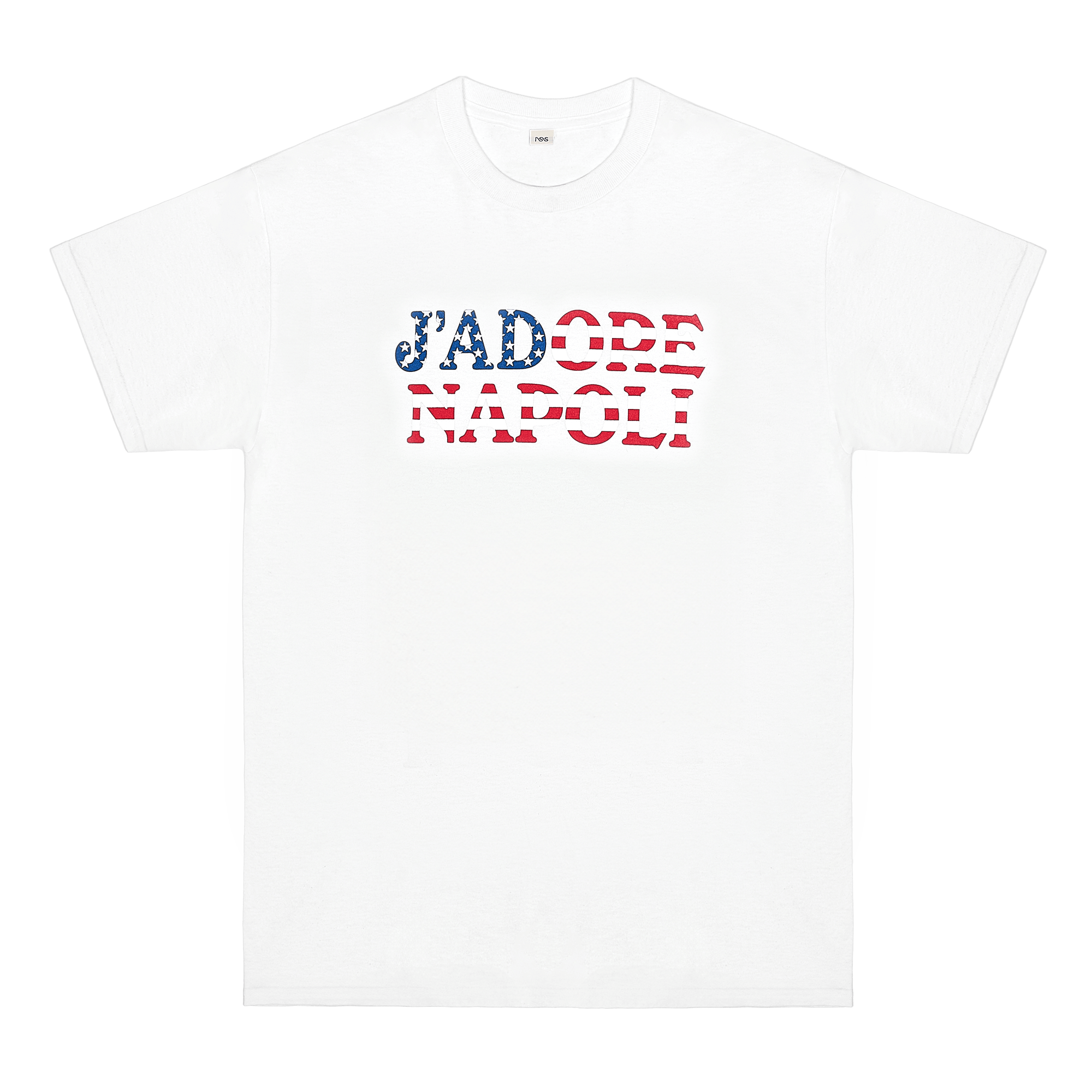 USA T-Shirt White/Multicolor