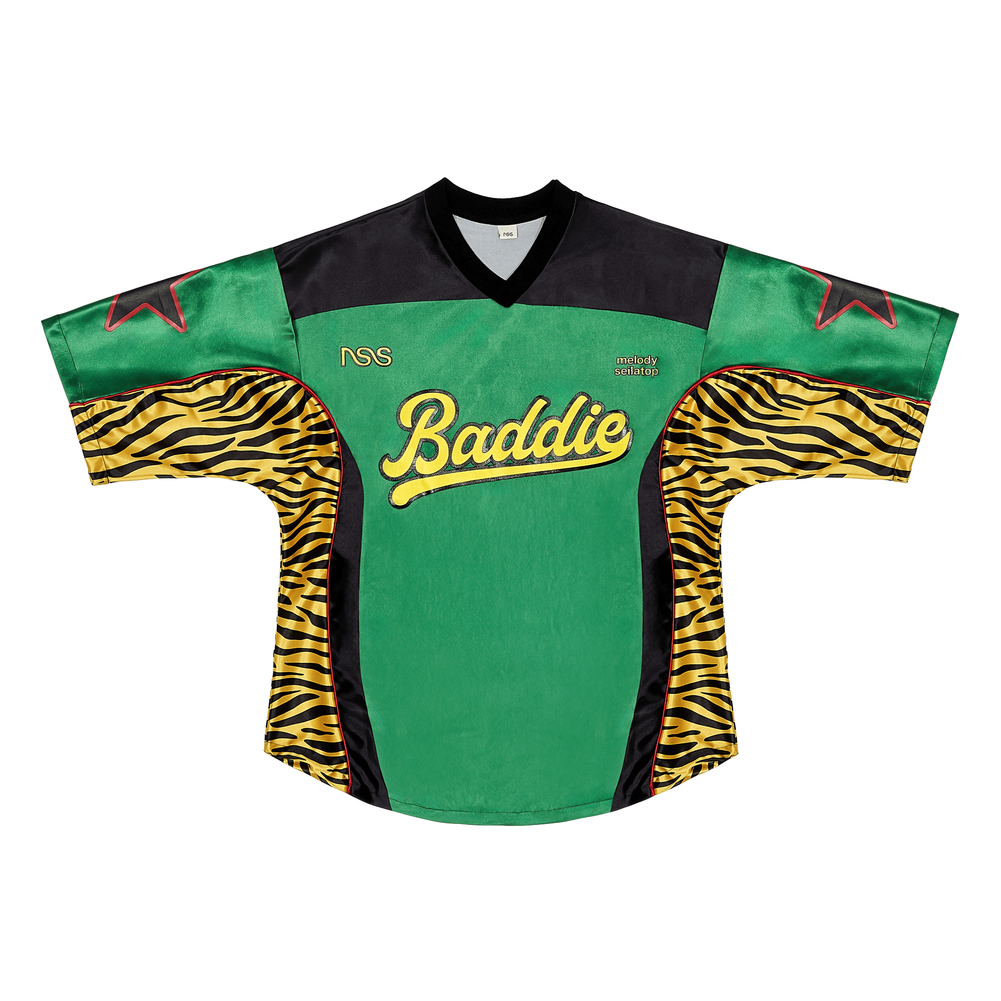 "Baddie" Football Shirt Multi