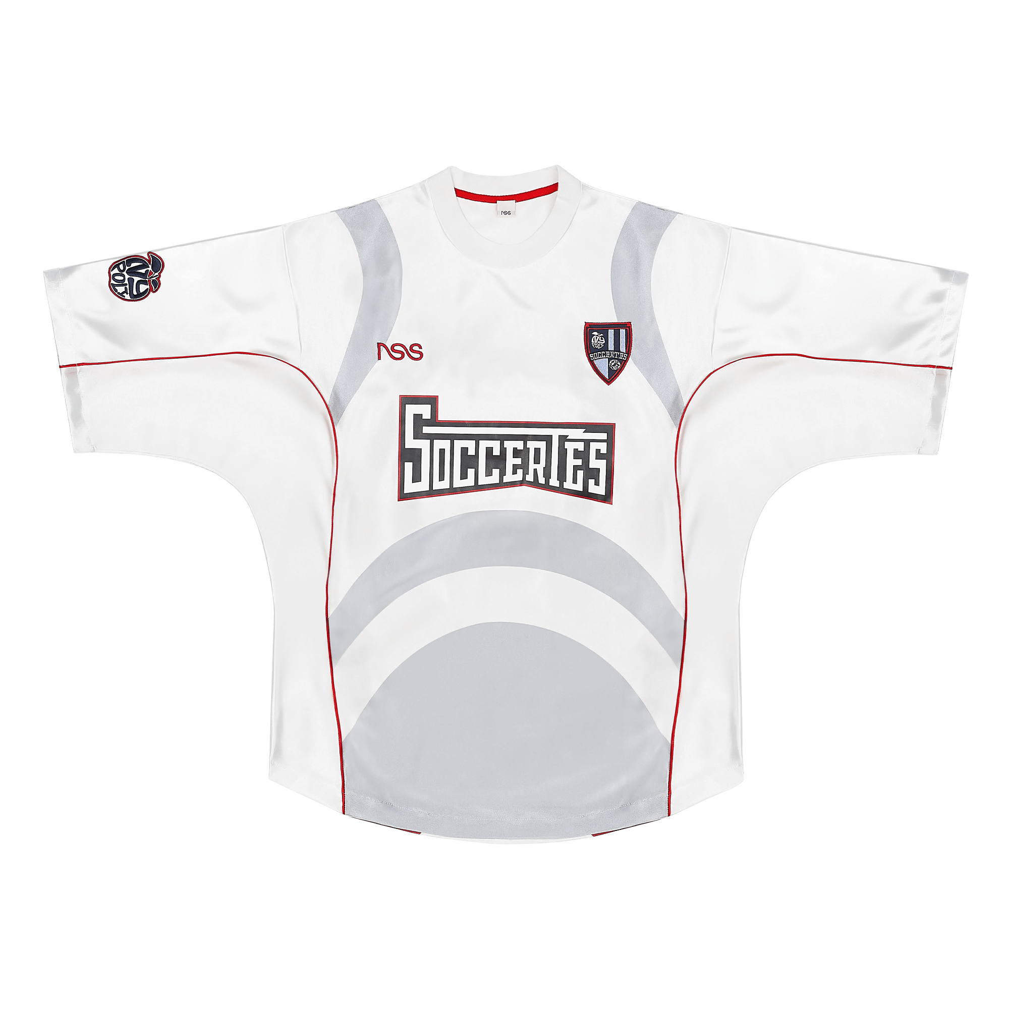 Maglia da calcio Soccertes White