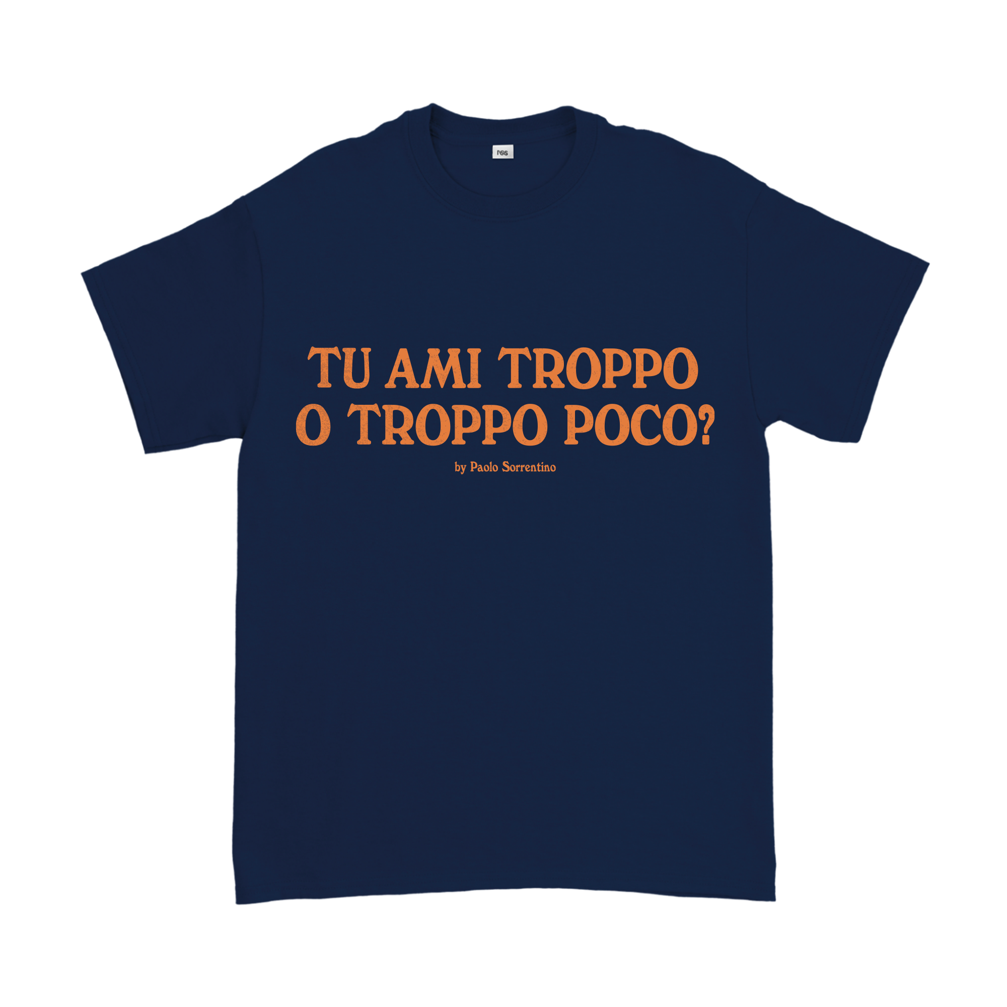 T-shirt Parthenope Quotes Blue