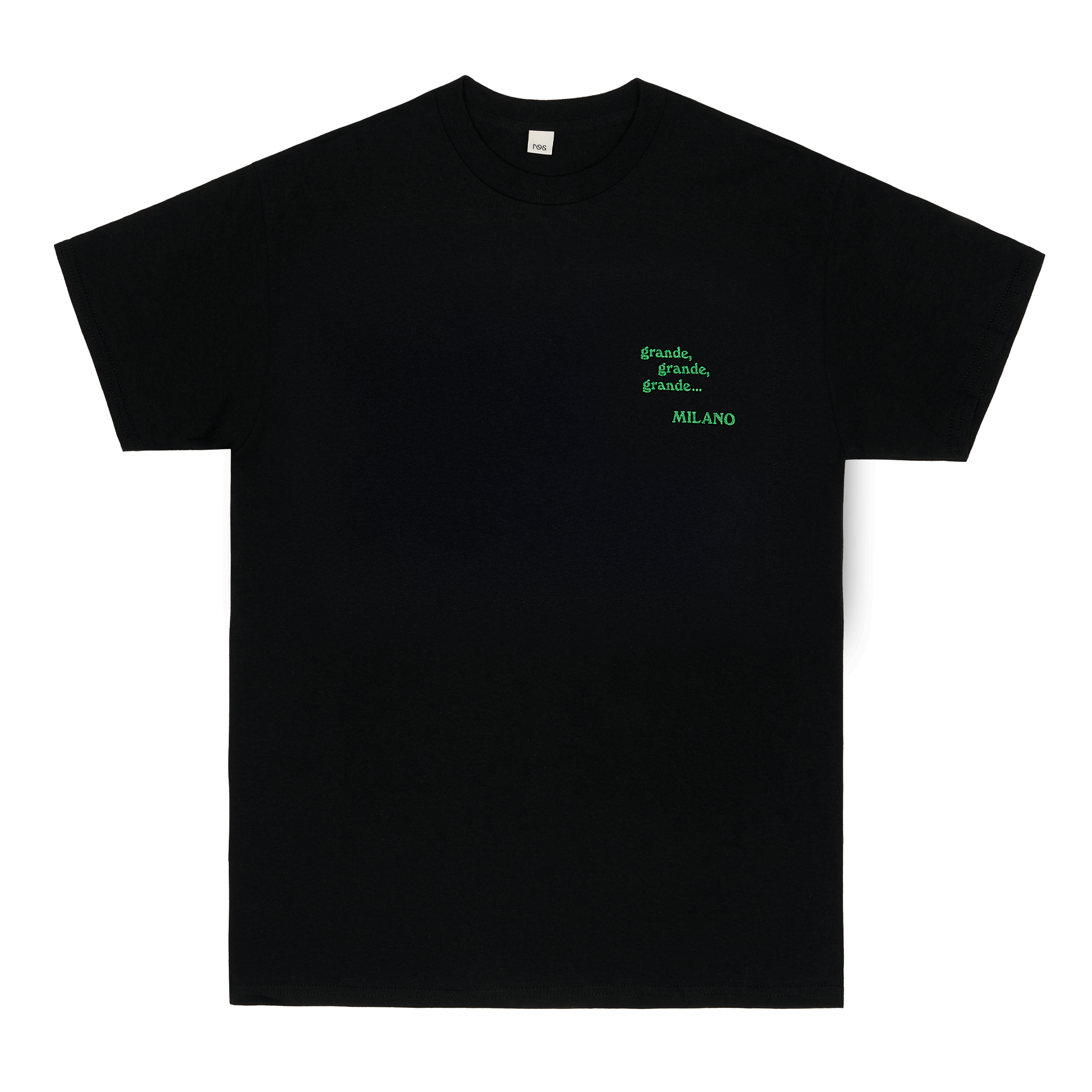  T-shirt Grande Milano Black/Green