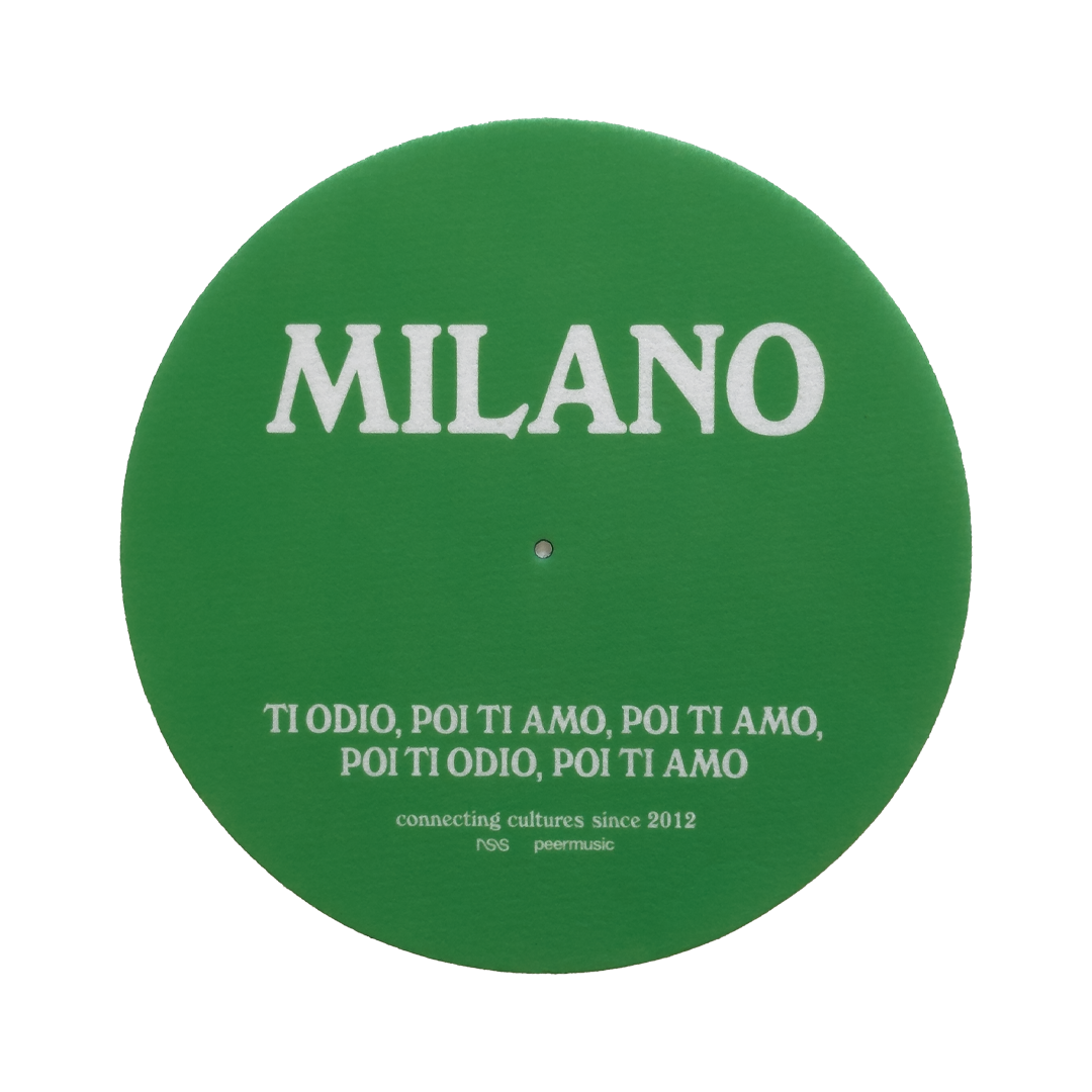 Slipmat Grande Milano Green/White