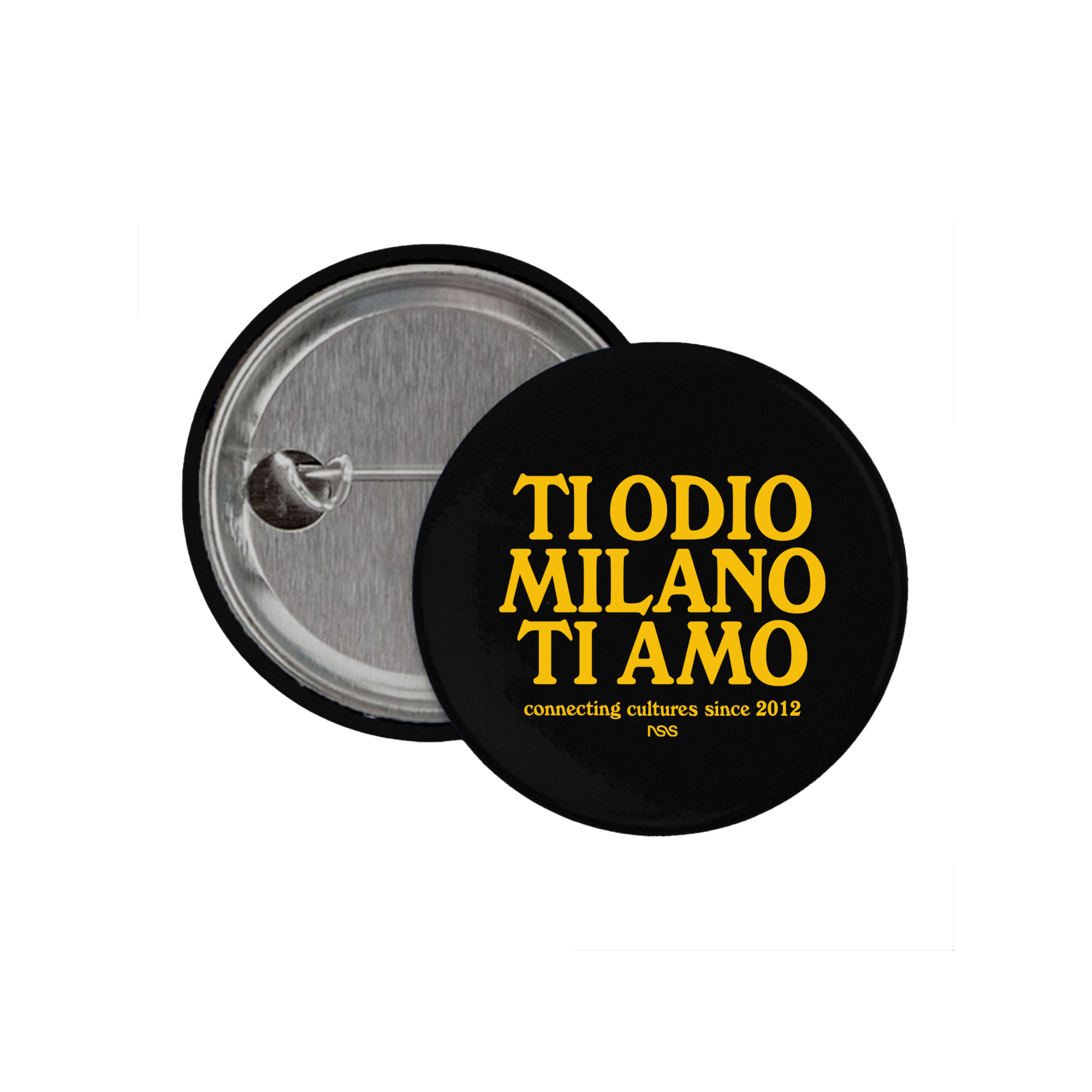 Pin Black/Yellow