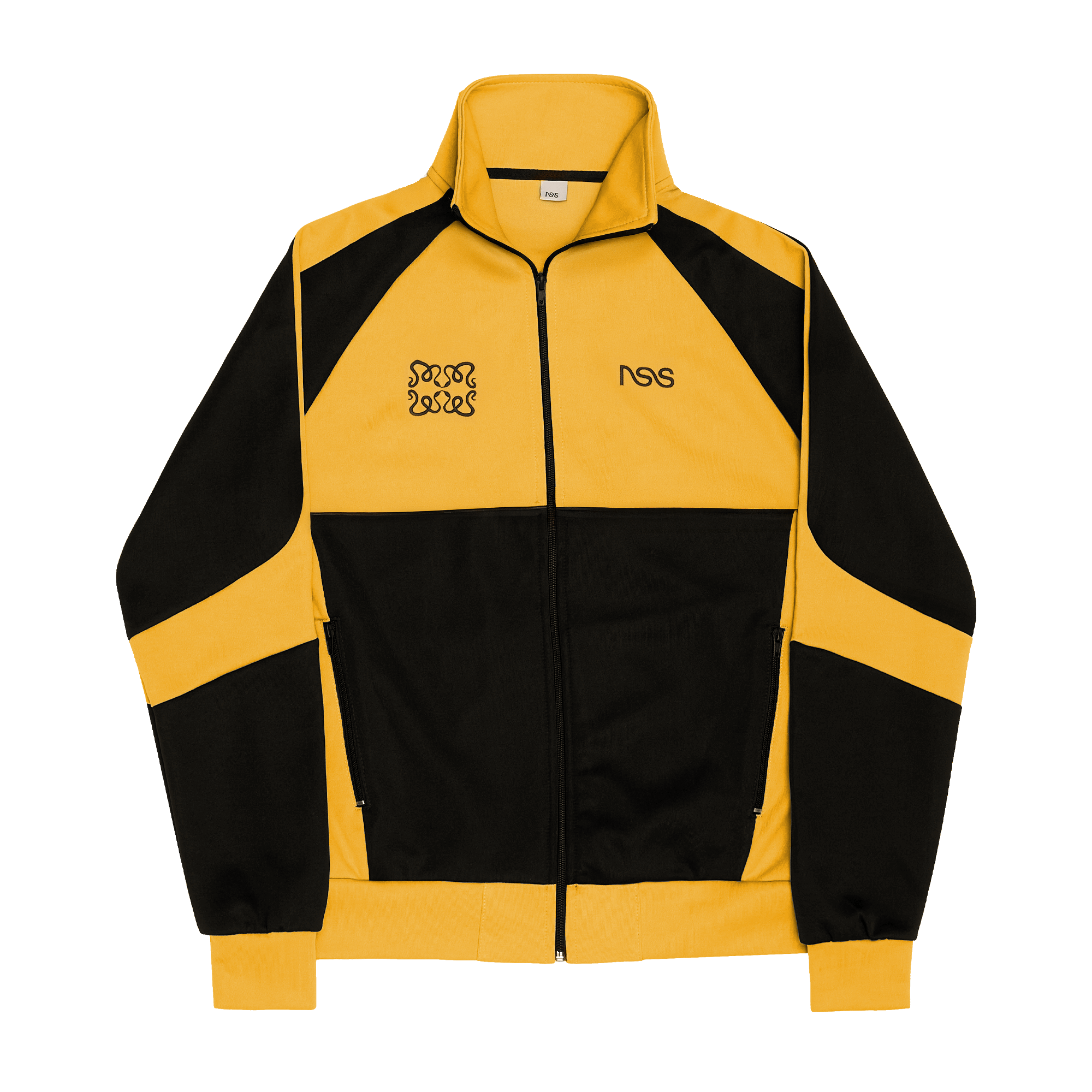 Track Jacket Black/Yellow