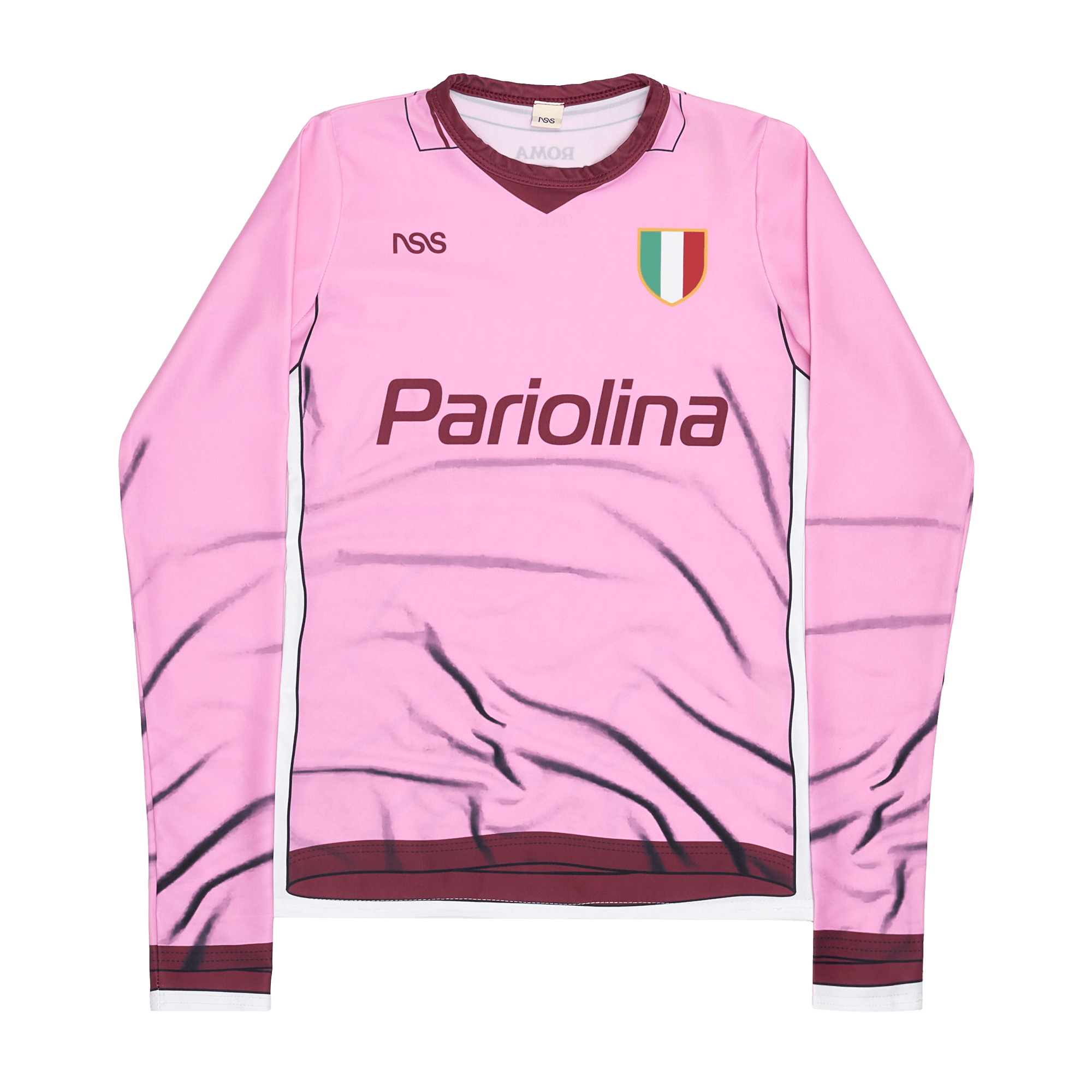 Pariolina Slim Long Sleeve T-shirt Pink